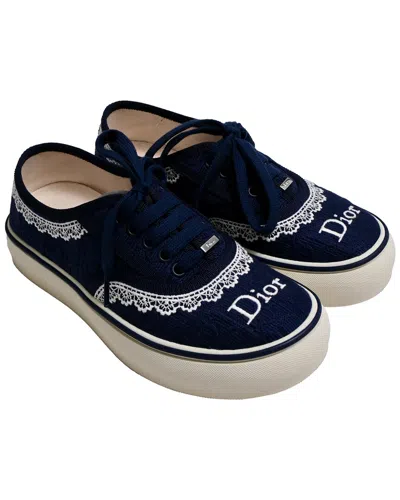 Pre-owned Dior Women's Cotton Saltwind Sneaker (authentic Pre-loved)