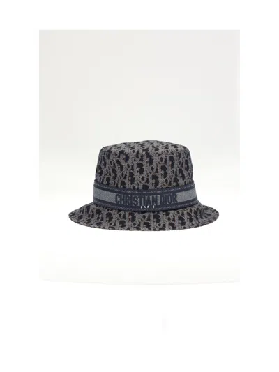 Dior Women D-bobby Denim Oblique In Blue