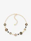 Dior Women D-luck Metal Necklace With Gold Finishes In Gold
