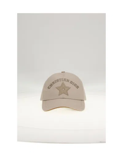 Dior Women D-player Canvas Star In Neutral