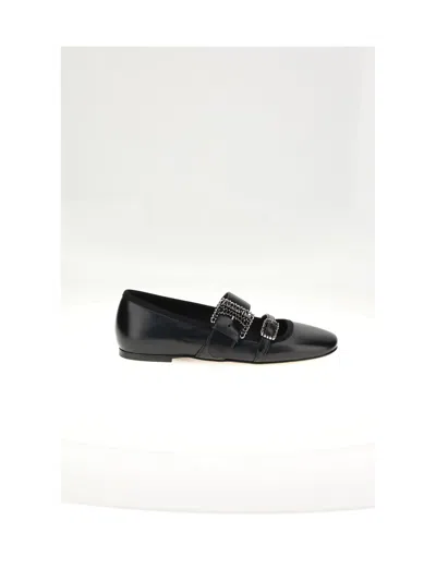 Dior Women D-romance Ballerina 0.5cm In Black