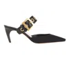 Dior Women's D Technical Canvas Mule In Ne 20x
