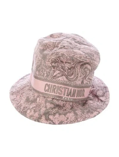 Pre-owned Dior Women's D-bobby Bucket Hat W/tags In Multi