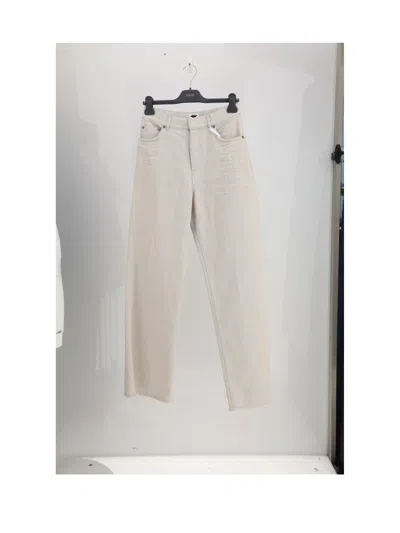 Dior Women Denim Fiori Pant In Neutral