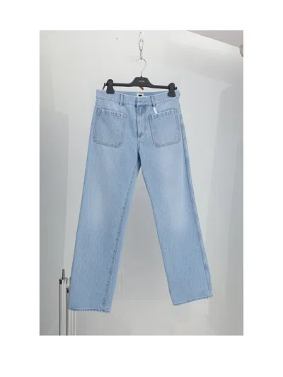 Dior Women Denim Pants In Blue