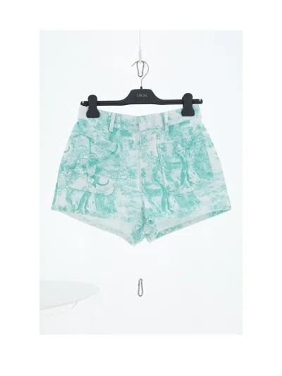 Dior Women Denim Pants In Blue