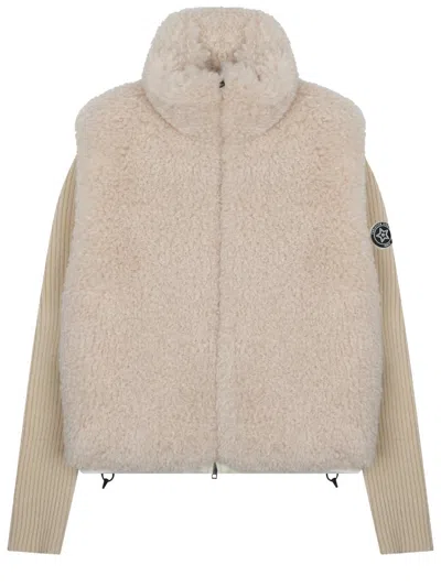 Dior Women's  Alps Quilted Puffer Sports Jacket In Beige