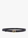 Dior Luxurious Black Calfskin Belt For Women In Black
