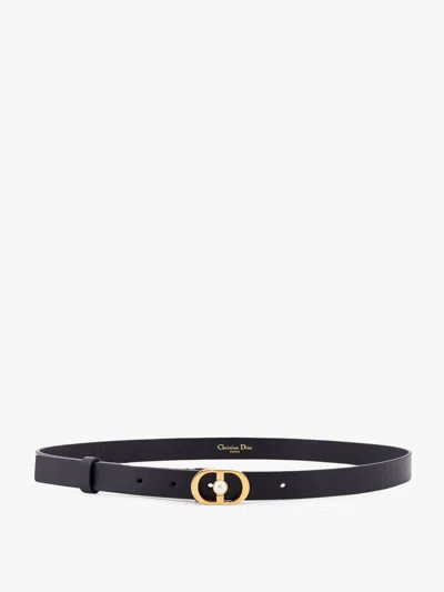 Dior Luxurious Black Calfskin Belt For Women