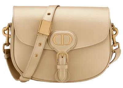 Pre-owned Dior Women's  Bobby Bag Medium In Beige