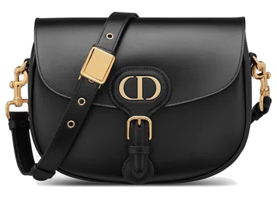 Pre-owned Dior Women's  Bobby Bag Medium In Black