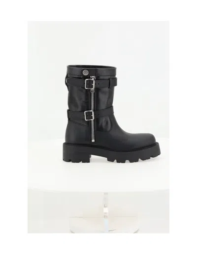 Dior Women  Boots Logo In Black