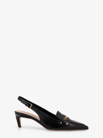 Dior Women  Boy Leather Slingback Decollete In Black