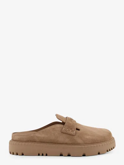 DIOR DIOR WOMEN DIOR BOY SUEDE SABOT