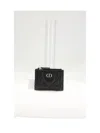 Dior Women  Caro Medium Wallet Lambsk In Black