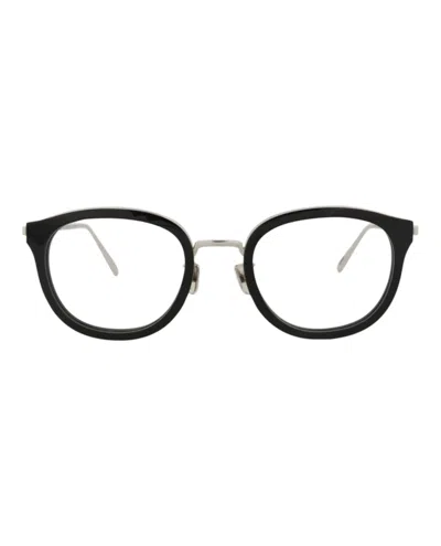 Pre-owned Dior Women's  Cat Eyeframe Metal Sunglasses In Gold Gold Blue (cd40094u/63/10v) In Multi