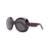 Dior Women's  Lady 9522 R2i Cd40114i 69s (60d0) Sunglasses In Garnet