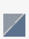 Dior Oblique 70 Square Scarf In Blue