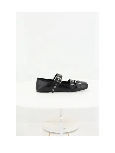 Dior Punk Leather Ballerina Flat In Multi