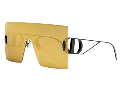 Pre-owned Dior Women's  Shield Sunglasses In Grey (30montaignem1u H4f5)