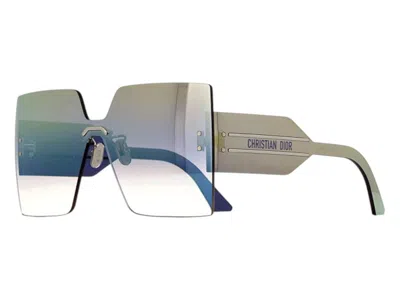 Pre-owned Dior Women's  Square Sunglasses In Gold Flash (clubm5u F0a5)