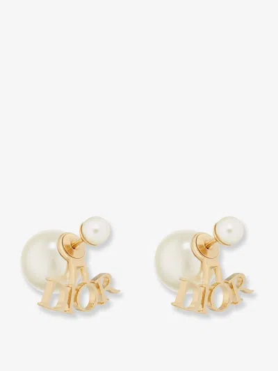 Dior Women  Tribales Metal Earrings In Gold