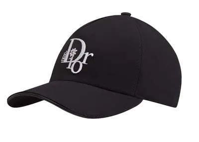 Pre-owned Dior Women's  X Erl Baseball Cap In Black