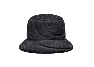 Pre-owned Dior Women's  X Erl Bucket Hat In Black