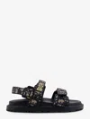 Dior Women Act Cotton Sandals With  Oblique Motif