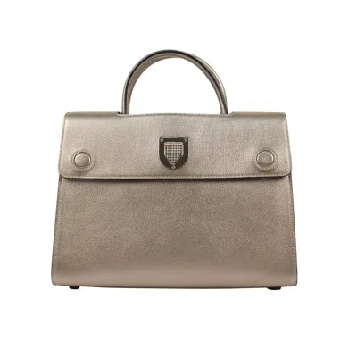 Dior Women's Ever Leather Tote Shoulder Bag In Do-04j