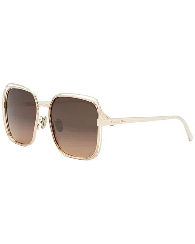 Dior Women's Fil 58mm Sunglasses In Gray