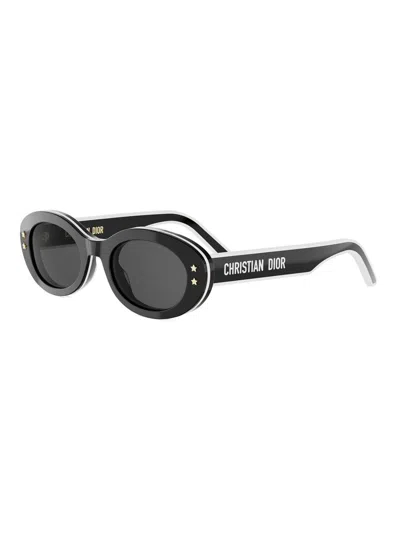 Dior Women's Pacific B4i 51mm Oval Sunglasses In Black