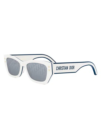 DIOR WOMEN'S DIORPACIFIC S2U 53MM BUTTERFLY SUNGLASSES