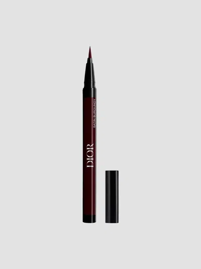 Dior Women's Show Waterproof Liquid Liner In 881 Satin Burgundy
