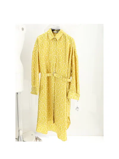 Dior Women Dress Miss  Verde Acido In Yellow