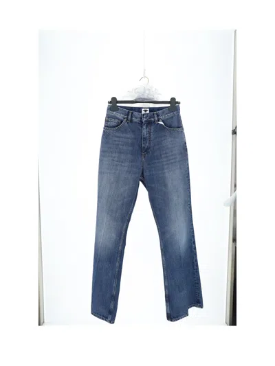 Dior Women Eth-pant. Denim Nd- 8 Eco In Blue