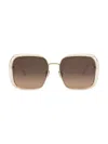 Dior Fil S1u Sunglasses In Shiny Gold Dh Gra