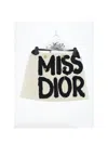 Dior Wrap Wool Miniskirt In White