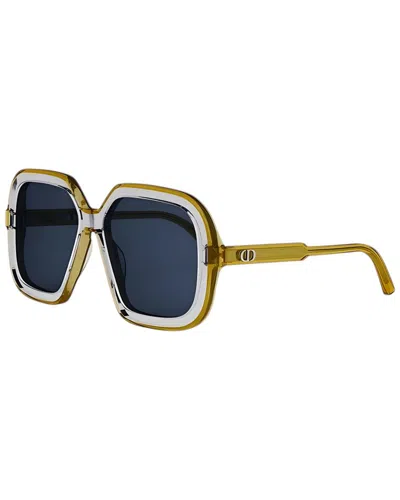 Dior Women's Highlight 57mm Sunglasses In Blue
