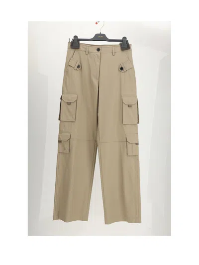 Dior Women Ho-pant Nd-coton Trench In Brown
