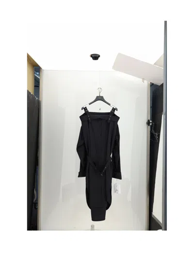 Dior Women Ho-robe Nd+ab-popeline Cot In Black