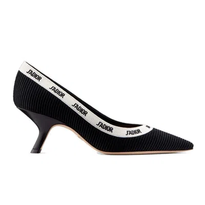 Dior Women's Ja Pumps Savor Faire In Black