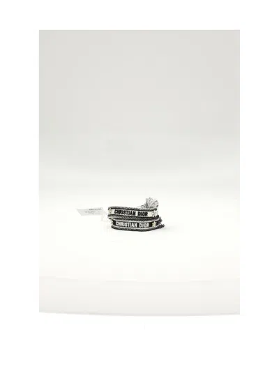 Dior Women J'a Woven Bracelet In Black