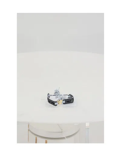 Dior Women J'a Woven Bracelet In Black