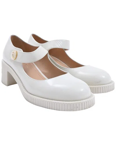 Dior Women's Leather D-doll Pump (authentic Pre-loved) In White