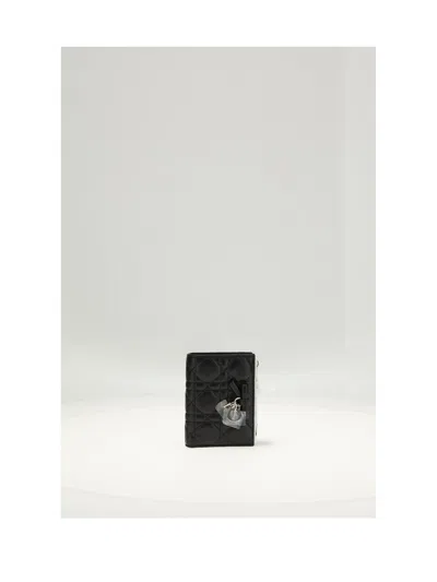Dior Women Medium-wallet In Black