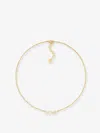 Dior Women Petit Cd Lucky Star Metal Necklace In Gold