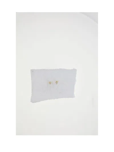 Dior Women Petit Cd Lucky Stud Earrings In Gold