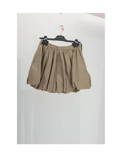Dior Women Pp-jupe Db-coton Trench In Brown