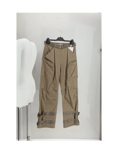 Dior Women Pp-pant Nd-coton Trench In Brown